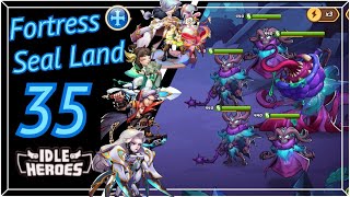 Idle Heroes  Fortress Seal Land 35 [upl. by Zollie]