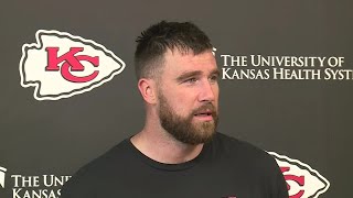 Travis Kelce speaks at Chiefs mandatory minicamp  June 11 2024 [upl. by Edahs]