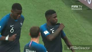 Samuel Umtiti Celebration Dance Vidéo Remix by antwit192 [upl. by Yraillih]