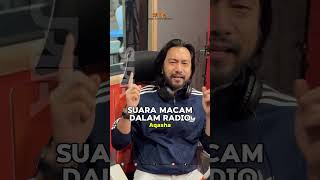 Wah sebiji macam penyanyi sebenar eh 😂 suara aqasha maintain sedap je nyanyi lagu Embun🔥 suriafm [upl. by Teerpnam]