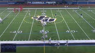 John Carroll University vs Hiram College Mens Varsity Soccer [upl. by Ynafit663]