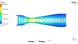 Flow in a Convergent Divergent CD Nozzle Simulation In ANSYS Fluent [upl. by Vokaay]