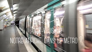 TEDIBER REPORTER dans le métro parisien [upl. by Hcirdeirf]