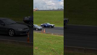 CAMARO SS VS HSV R8 roll race [upl. by Gerrald]