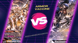 Armor Vaccine VS Machinedramon [upl. by Schiro]