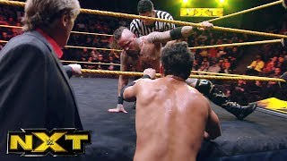 William Regal checks on Aleister Black following the NXT Tag Title Match Exclusive Jan 10 2018 [upl. by Primrosa]