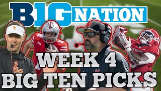 Big Ten Teds WEEK 4 PICKS  B1G Nation [upl. by Sup135]