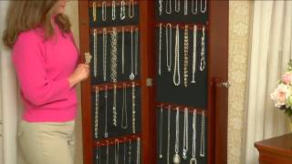 Gold amp Silver Safekeeper DoubleSided Jewelry Armoire by Lori Greiner with Gabrielle Kerr [upl. by Constantino]