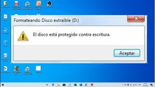 Reparar Usb  Disco Protegido Contra Escritura Solución 2020 [upl. by Uaeb]