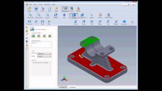 How to use the measure tool 1  SOLIDWORKS tutorials eDrawings [upl. by Ennaihs]