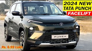 2024 NEW TATA PUNCH FACELIFT  LAUNCH PRICE EXTERIOR INTERIOR [upl. by Agretha]