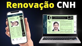 Como Fazer a Renovação da CNH Pela Internet  2024 EVITE FILAS [upl. by Nnitsuj130]