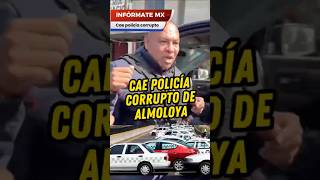 Cae policía corrupto de CDMX cero impunidad en la 4ta transformación noticias policia mexico [upl. by Orelie554]