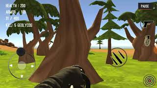 SPIDER HUNTER Amazing City 3D Fuel MINIGUN gameplay LEVL [upl. by Larentia893]