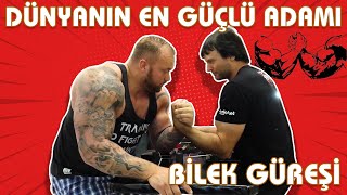 DÜNYANIN EN GÜÇLÜ ADAMI HAFTHOR BJORNSSON vs DEVON LARRATT BİLEK GÜREŞİ  BİLEK GÜREŞİ GENEL ANLATIM [upl. by Ariaek689]