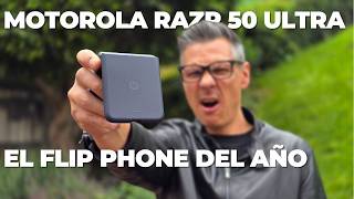 motorola razr 50 ultra EL FLIP PHONE DEFINITIVO  Reseña en español [upl. by Barbur]