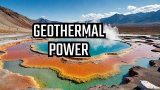 Geothermal Wonders Harnessing Earths Heat [upl. by Siduhey767]