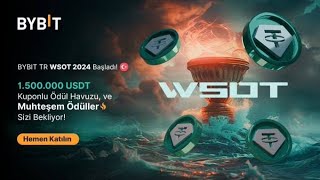 Bybit WSOT Katıl Ve Ödülleri Topla  Airdropun Tek Adresi [upl. by Nnaylrebmik]