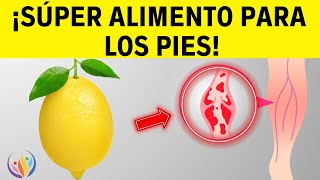 7 ALIMENTOS Para Mejorar La Circulación del FLUJO SANGUÍNEO en PIERNAS y PIES  Saludable y Feliz [upl. by Lati]