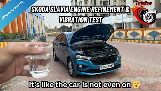 Skoda Slavia Engine Vibration Noise amp Refinement Test 🚗💨 [upl. by Tega]