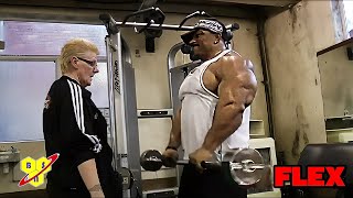 Build Big Delts With Roelly Winklaar  Shoulder Training With Grandma [upl. by Rochette]