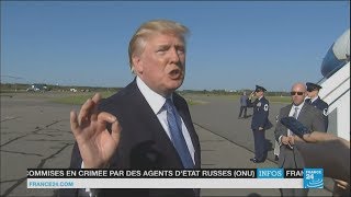 Trump  «Le décret migratoire plus il est dur mieux cest » F24 250917 18h05 [upl. by Nicholle]