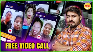 🤑Free Video calling app with girl  New Dating App  Free video calling app [upl. by Bully722]