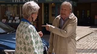 Coronation Street  Summer Supports Paul Who Is Starting To Used Walking Stand In Street 21823 [upl. by Anyah]