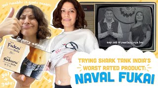 REVIEWING SHARK TANK INDIA’S WORST RATED PRODUCT NAVAL FUKAI [upl. by Desdamonna736]