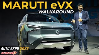 Maruti ki ELECTRIC SUV for India  Auto Expo 2023 [upl. by Yrdnal]