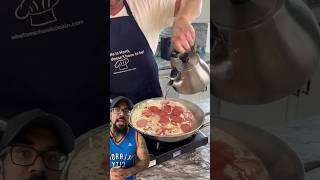 Credit whatsmichaelcookin pizza soup lifehack foodie food cook chef viral shorts [upl. by Ileek]