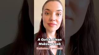 How To Do A Fresh Everyday Makeup Look In Under 5 Minutes Using Clean Beauty Products [upl. by Nahgeem]