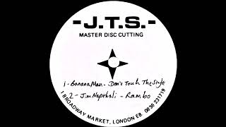 Banana Man  Dont Touch The Style  10quot Jah Tubbys Sound  KILLER DIGIKAL DUBPLATE [upl. by Ahsiryt]