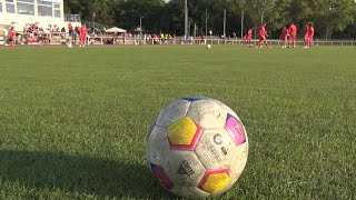 PUNKTum FußballLandespokal Eintracht Lüttchendorf vs Hallescher FC [upl. by Saimerej]