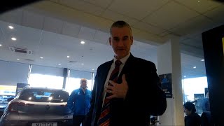 ANGRY CAR SALES MANAGER TELLS ME TO GET OUT IF I HAVENT A CAR IN FOR A SERVICE [upl. by Yanej889]