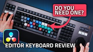 Want to EDIT FASTER  DaVinci Resolve Editors Keyboard InDepth Review BUYERS GUIDE [upl. by Meilen139]