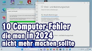 10 ComputerFehler die viele machen [upl. by Humphrey]