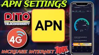 HOW TO FIX INTERNET CONNECTION DITO SIM USING APN SETTINGS 2023 [upl. by O'Hara]