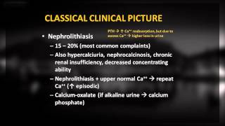 2 3 The Clinical Picture of Primary Hyperparathyroidism [upl. by Angelis]