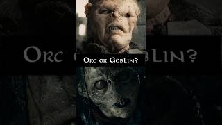 Orcs vs Goblins  Whats the Difference lordoftherings lotrlore thehobbit lotr tolkien [upl. by Eelaroc]