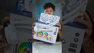 comprei um water cooler novo pro meu mini pc gamer kk… montech hyperflow argb 240mm viral shorts [upl. by Odlopoel897]