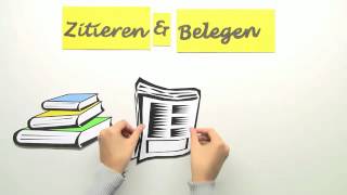 Zitieren amp Belegen  Deutsch  Methoden [upl. by Itsirc]