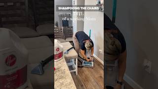 DITL OF A WORKING MOM  SHAMPOOING THE CHAIRS ditl cleaning cleantok momlife momtok foryou [upl. by Ybhsa]