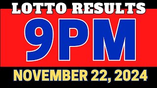 PCSO LOTTO RESULTS 5PM DRAW  2DEZ2 Swertres3D Games November 22 [upl. by Liberati]