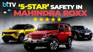 Mahindra’s 3 SUVs – Roxx XUV 3XO amp 400EV Get 5Star BharatNCAP Ratings [upl. by Anwahsak]