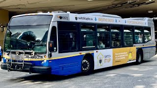 Translink Bus Route 123  NB 8th Street to Brentwood Station limited segment  Sep 30 2022 [upl. by Andree819]