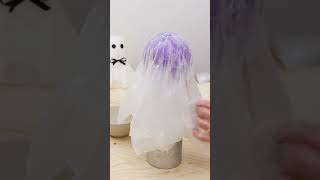 DIY Tissue Paper Ghost [upl. by Macnamara]