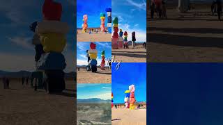 Seven Magic Mountains sincity vegasvacation explorevegas vegasbaby vegaslife trending fyp [upl. by Solana575]