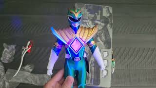 ThreeZero MMPR Comics Green Ranger Chaos Energy Exclusive [upl. by Nizam418]