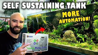 ADDED MORE TECH TO SELF SUSTAINING AQUARIUM EP7 [upl. by Stevana]